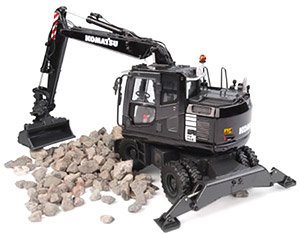 Komatsu PW148-10 ブラック コマツ限定品 (ミニカー)