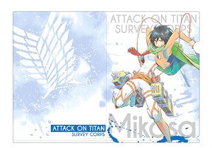 Attack on Titan Pale Tone Series Clear File Mikasa (Anime Toy)