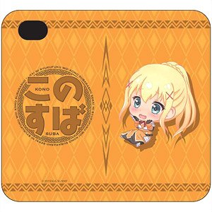 KonoSuba: God`s Blessing on this Wonderful World! Legend of Crimson Pop-up Character Notebook Type iPhone Cover (for iPhone 6/7/8) Darkness (Anime Toy)