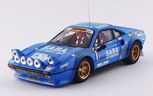 フェラーリ 308 GTB ミッレミリア ラリー 1983 #1 Busseni / Ciocca 優勝車 (ミニカー)