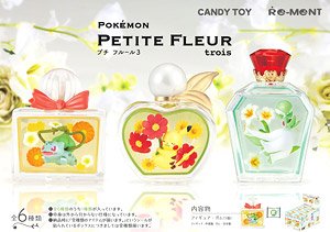 Pokemon Petit Fleur Trois (Set of 6) (Shokugan)