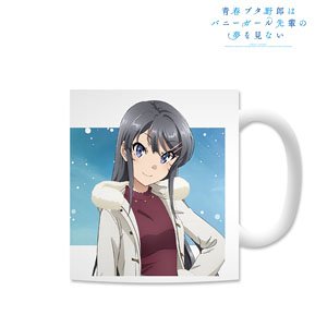 Rascal Does Not Dream of Bunny Girl Senpai Especially Illustrated Mai Sakurajima Winter Outfit Ver. Mug Cup (Anime Toy)