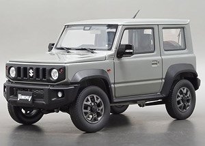 Suzuki Jimny (JB74) Medium Gray RHD (Diecast Car)