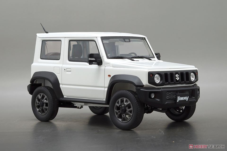 Suzuki Jimny (JB74) Superior White (26U) LHD (Diecast Car) Item picture7