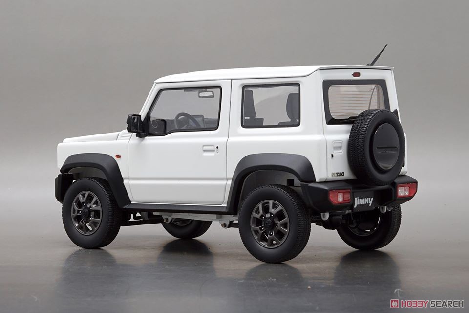 Suzuki Jimny (JB74) Superior White (26U) LHD (Diecast Car) Item picture9