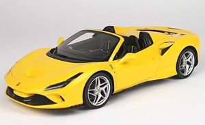 Ferrari F8 Tribute Spider Yellow (with Case) (Diecast Car)