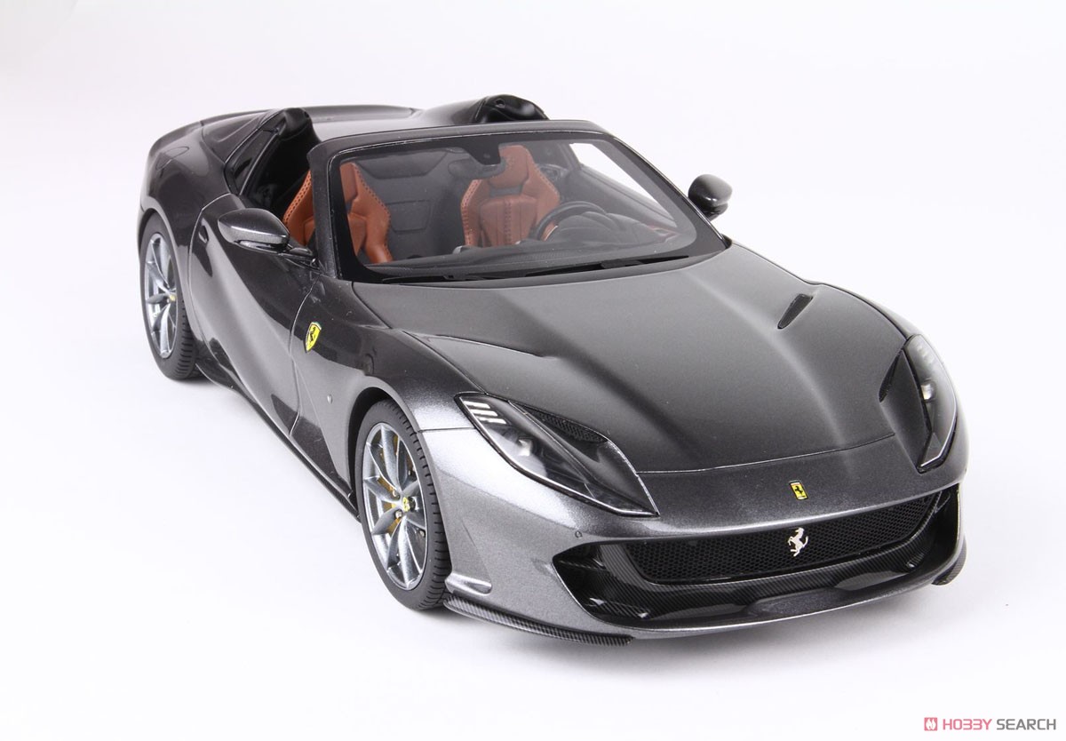 Ferrari 812 GTS 2019 Metallic Gray (Diecast Car) Item picture2