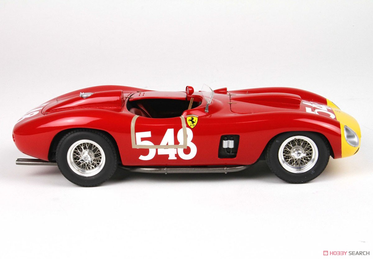 フェラーリ 290 MM ミッレミリア 1956 #548 Eugenio Castellotti レザーベース (ケース付) (ミニカー) 商品画像6