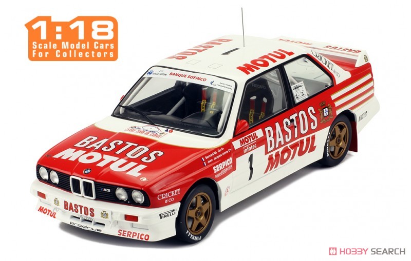 BMW E30 M3 1988 Le Tour de Corse #1 B.Beguin / J-J.Lenne (Diecast Car) Item picture1