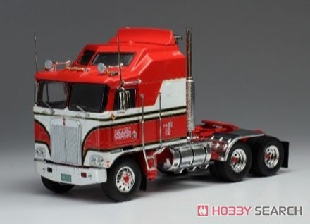 Kenworth K100 Aerodyne 1976 Red / White (Diecast Car) Item picture1