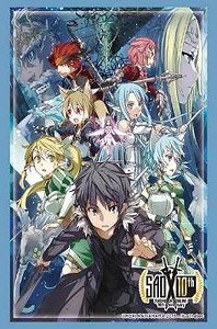 Bushiroad Sleeve Collection HG Vol.2371 Dengeki Bunko Sword Art Online Early and Late Assembly Illust (Card Sleeve)