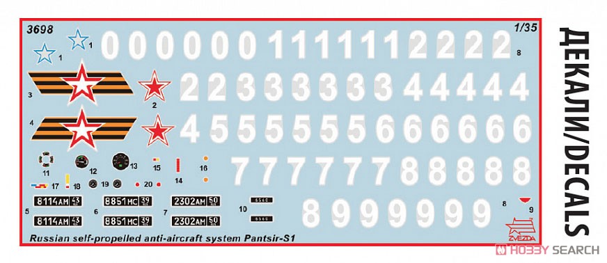 パーンツィリ-S1 (SA-22グレイハウンド) ロシア近距離対空防御システム (プラモデル) その他の画像2