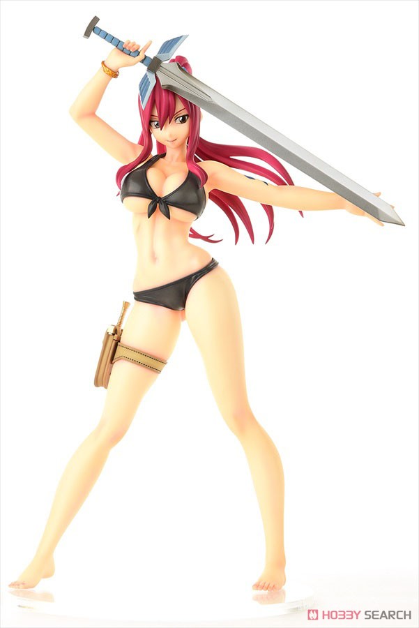 Erza Scarlet Swimsuit Gravure_Style (PVC Figure) Item picture1