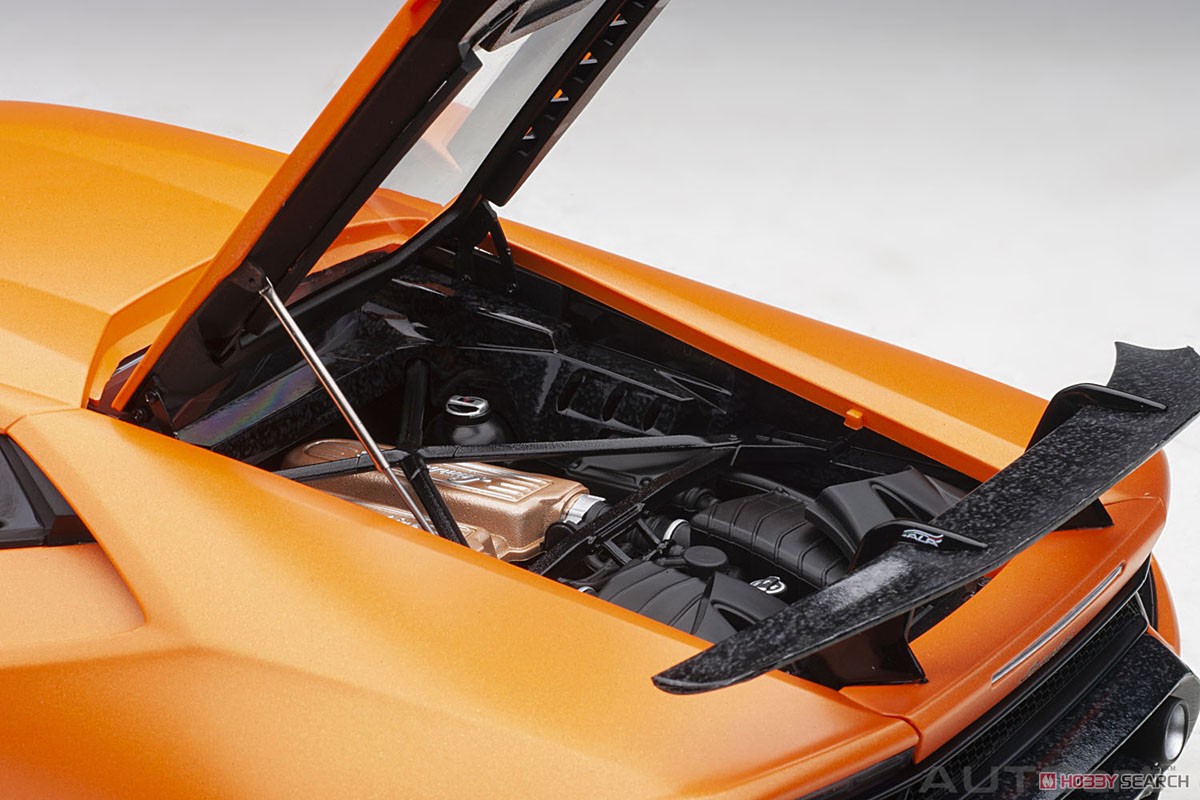 Lamborghini Huracan Perufomante (Matte Orange) (Diecast Car) Item picture4