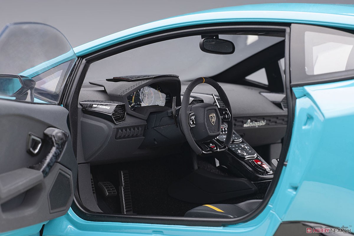 Lamborghini Huracan Perufomante (Light blue) (Diecast Car) Item picture3