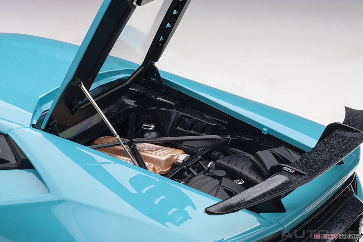 Lamborghini Huracan Perufomante (Light blue) (Diecast Car) Item picture4