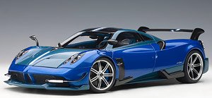 Pagani Huayra BC (Metallic Blue/Blue Carbon) (Diecast Car)