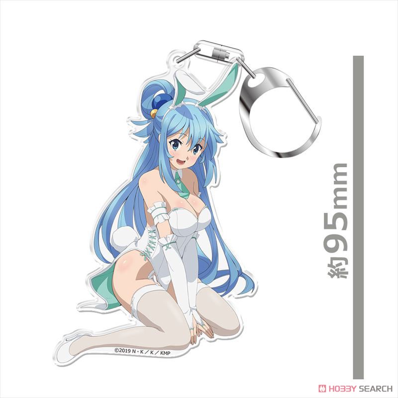 KonoSuba: God`s Blessing on this Wonderful World! Legend of Crimson Acrylic Key Ring Aqua (Anime Toy) Item picture3