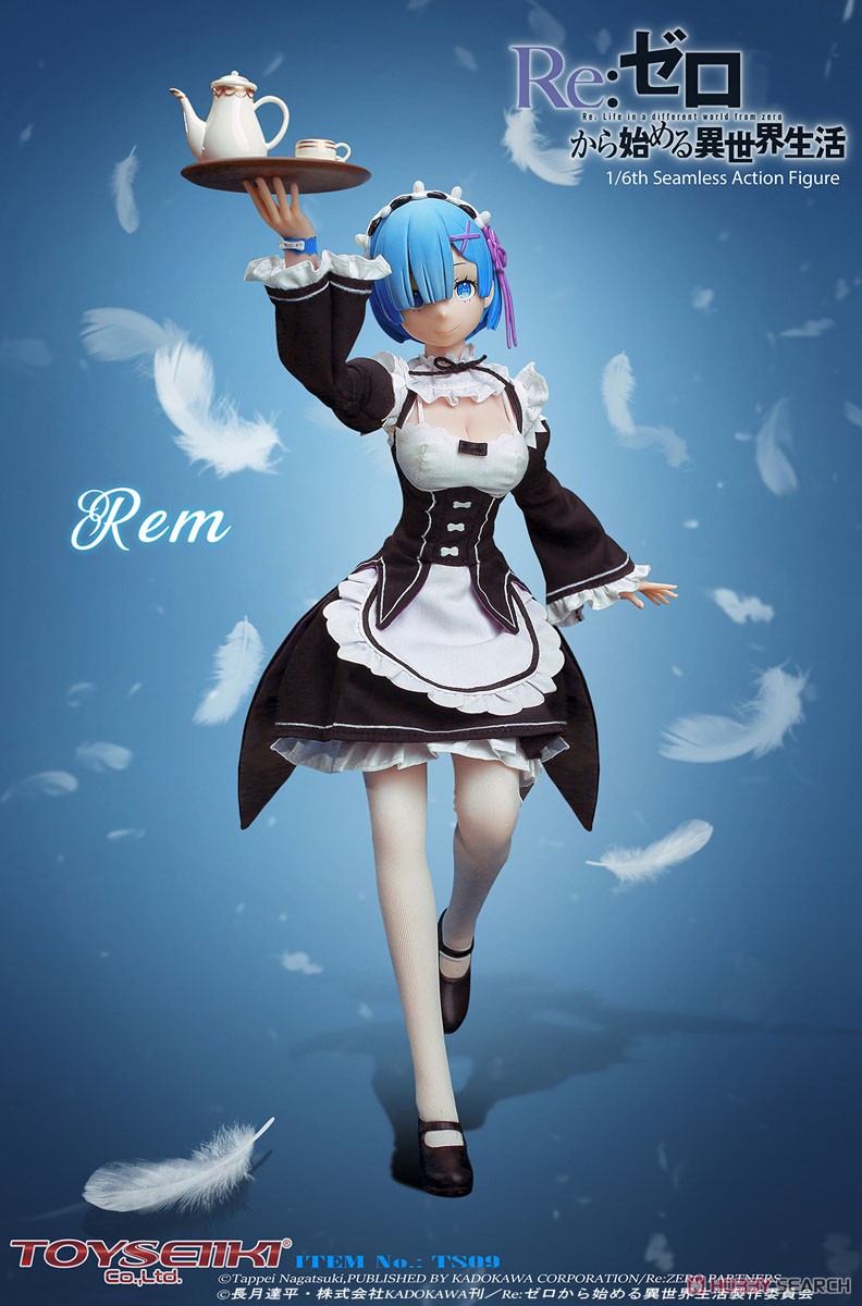 Re:Zero -Starting Life in Another World- Rem Seamless Action Figure (PVC Figure) Item picture1