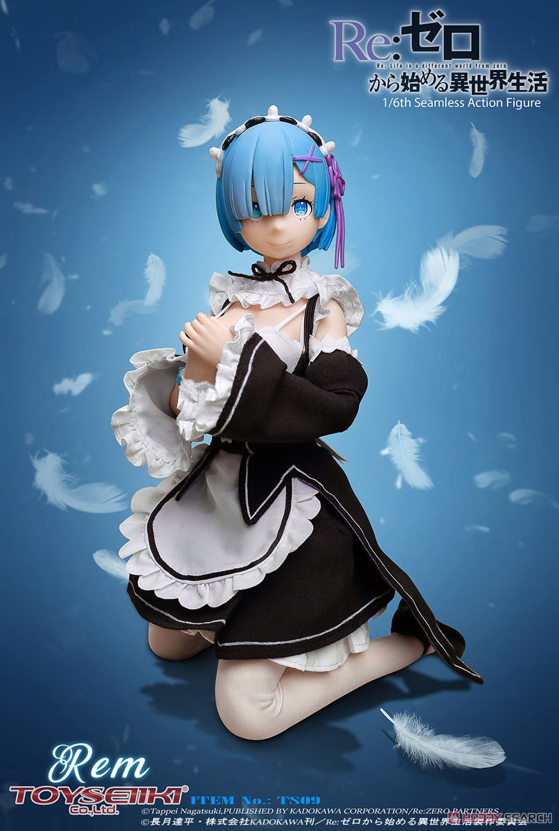 Re:Zero -Starting Life in Another World- Rem Seamless Action Figure (PVC Figure) Item picture2