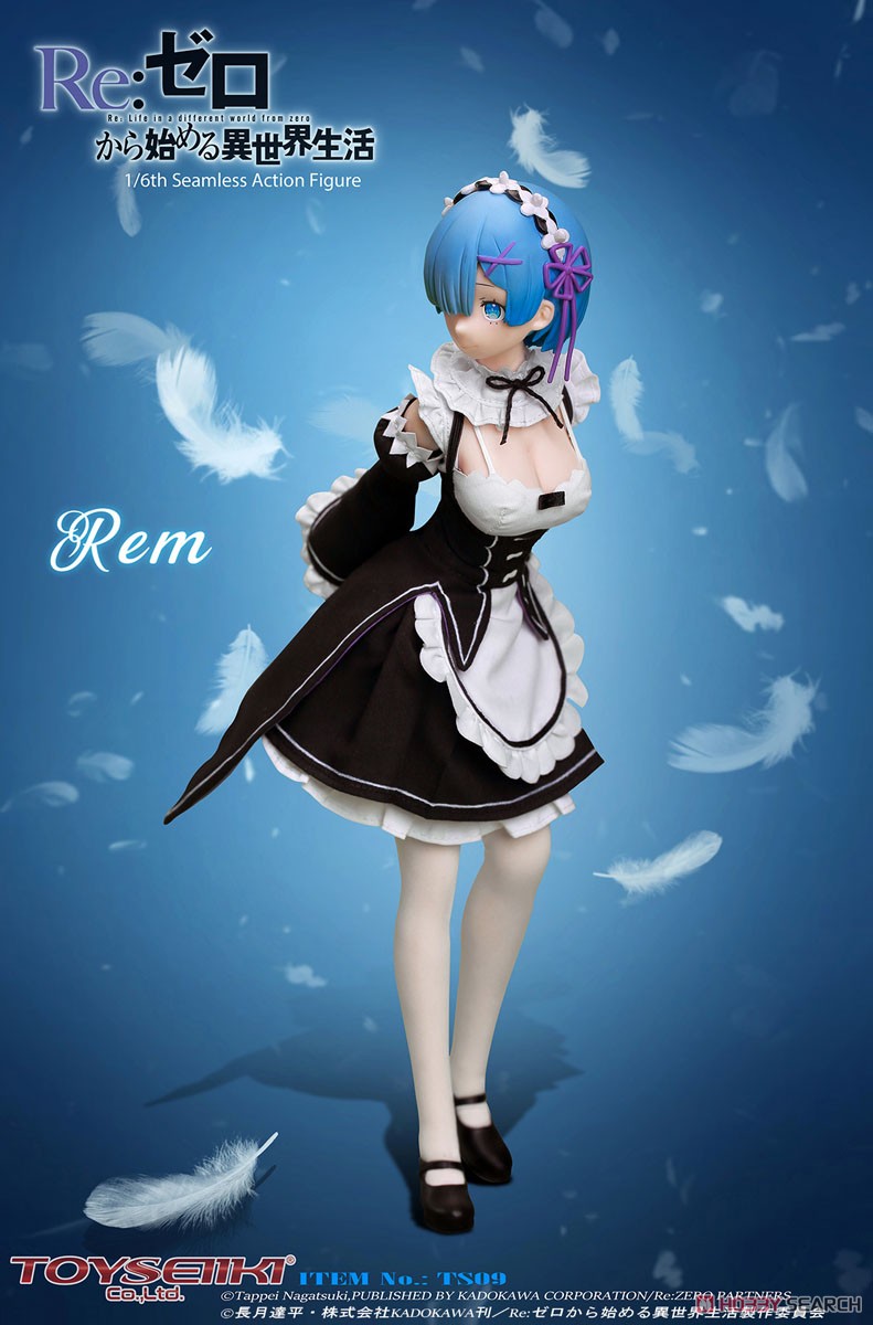 Re:Zero -Starting Life in Another World- Rem Seamless Action Figure (PVC Figure) Item picture3