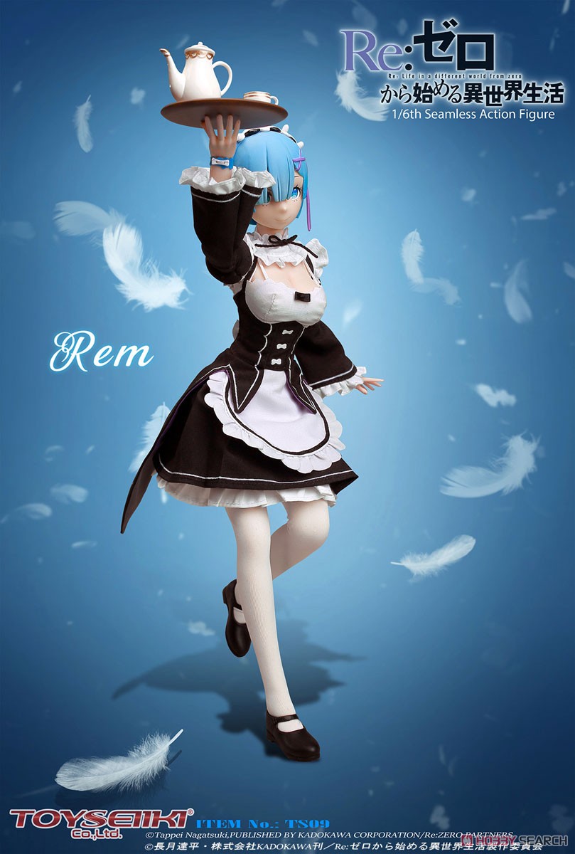 Re:Zero -Starting Life in Another World- Rem Seamless Action Figure (PVC Figure) Item picture4