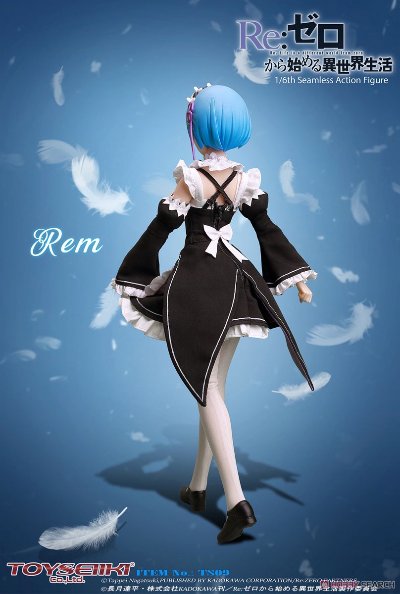 Re:Zero -Starting Life in Another World- Rem Seamless Action Figure (PVC Figure) Item picture5