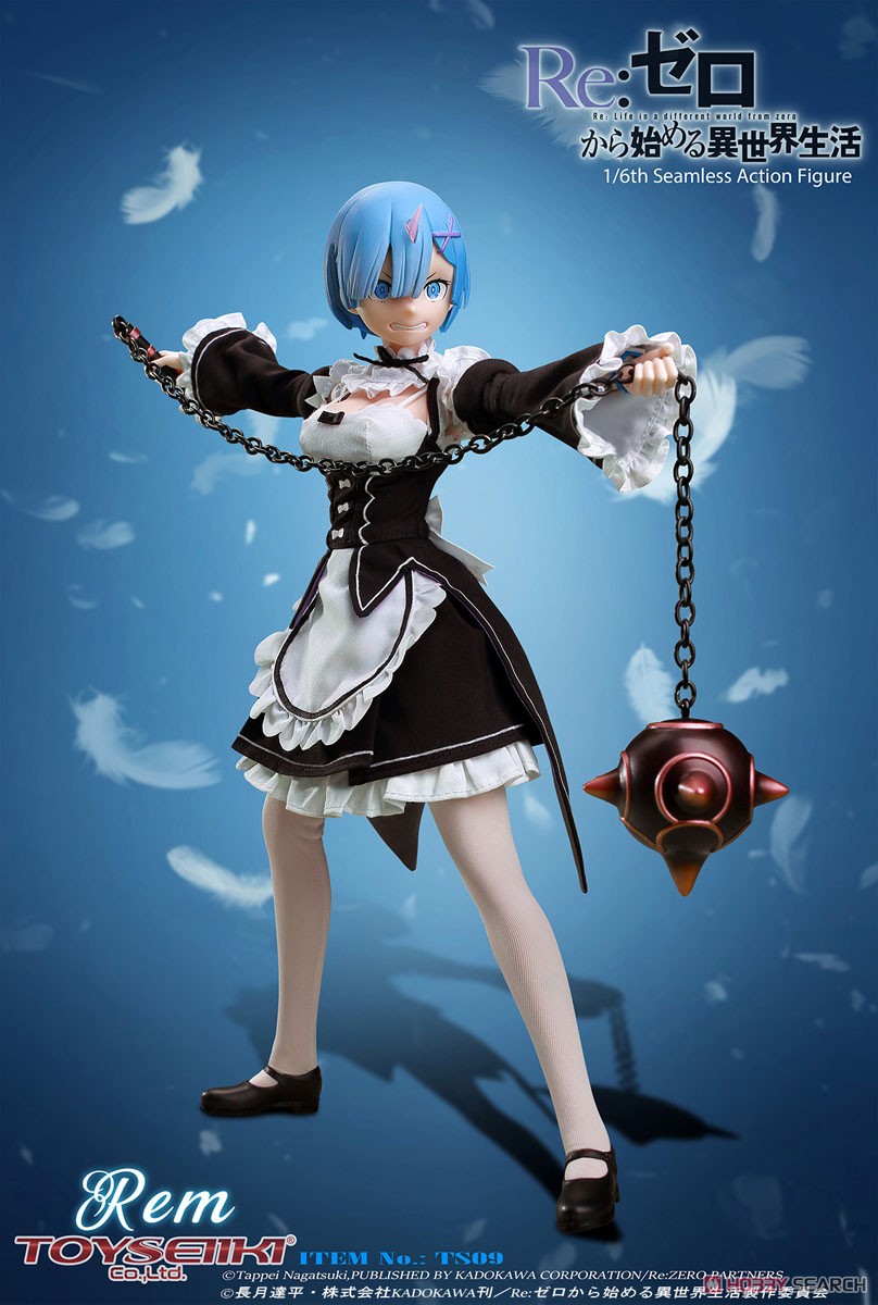 Re:Zero -Starting Life in Another World- Rem Seamless Action Figure (PVC Figure) Item picture8