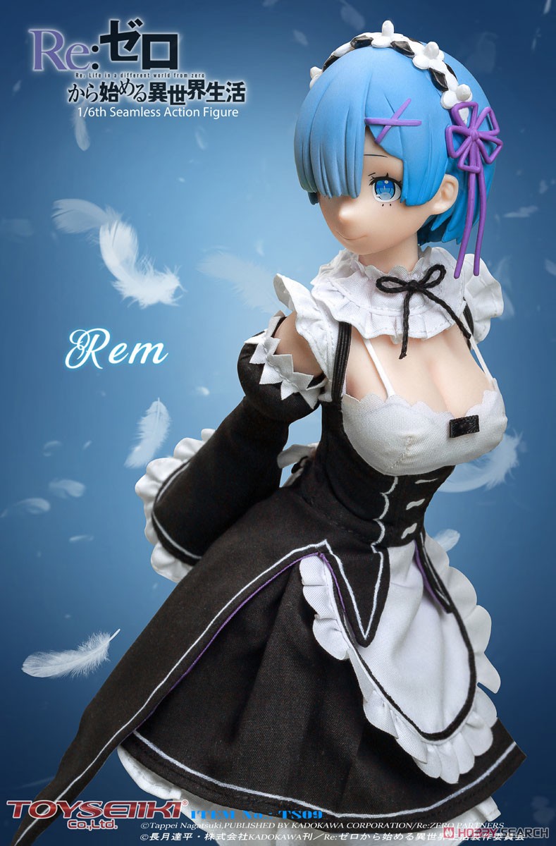 Re:Zero -Starting Life in Another World- Rem Seamless Action Figure (PVC Figure) Item picture9