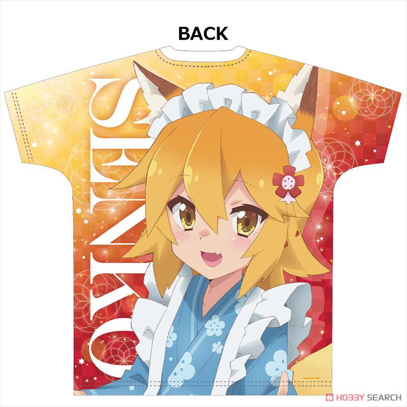 The Helpful Fox Senko-san Full Graphic T-Shirt Maid Senko-san (Anime Toy) Item picture2