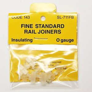 (O) SL-711FB Insulated Rail Joiner (12 Pieces) (Model Train)