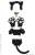 Fuwakushu Nyanko Set (Black) (Fashion Doll) Item picture1