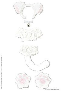 PNS Fuwakushu Nyanko Set (White) (Fashion Doll)