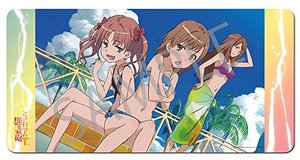 Rubber Play Mat Collection [A Certain Scientific Railgun T] Beach Side Ver. (Card Supplies)