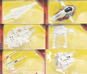 Hot Wheels Star Wars Starship Assort FYT65-986D (set of 6) (Toy)