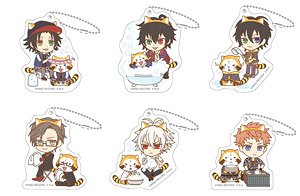 Hypnosismic x Rascal Acrylic Key Ring (Buster Bros!!! vs Mad Trigger Crew 2) (Set of 6) (Anime Toy)