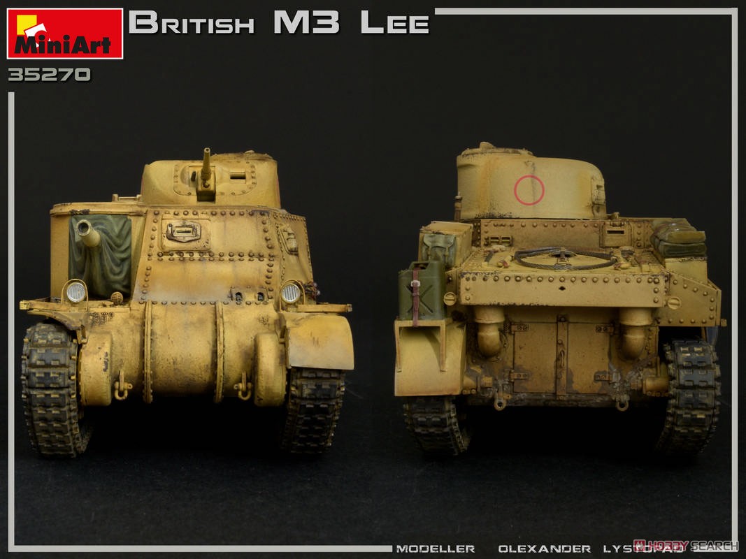 イギリス軍 M3 LEE (プラモデル) 商品画像8