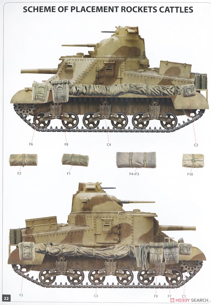 イギリス軍 M3 LEE (プラモデル) 塗装8