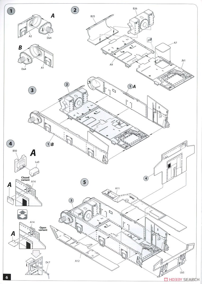 British M3 Lee (Plastic model) Assembly guide1