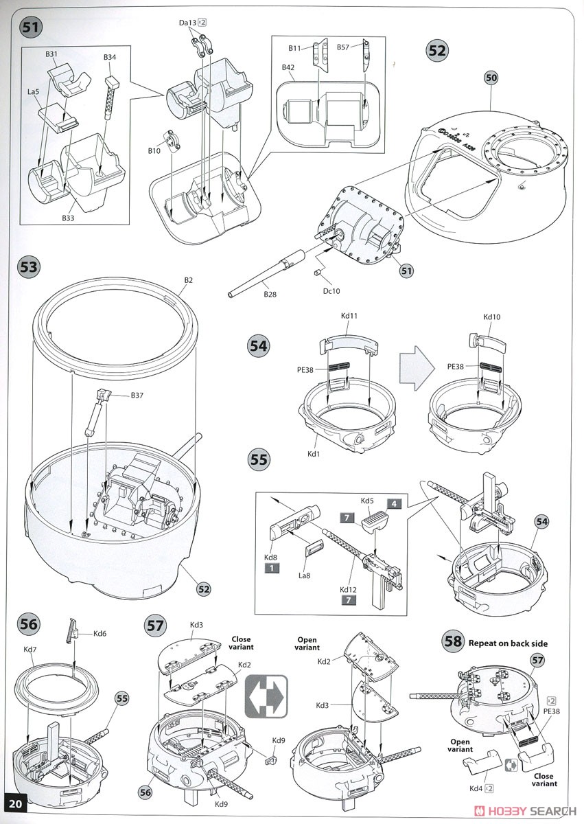 British M3 Lee (Plastic model) Assembly guide15