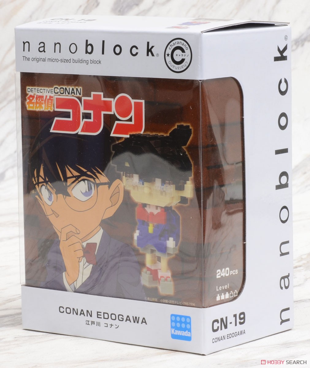 nanoblock キャラナノ 江戸川 コナン (ブロック) パッケージ1