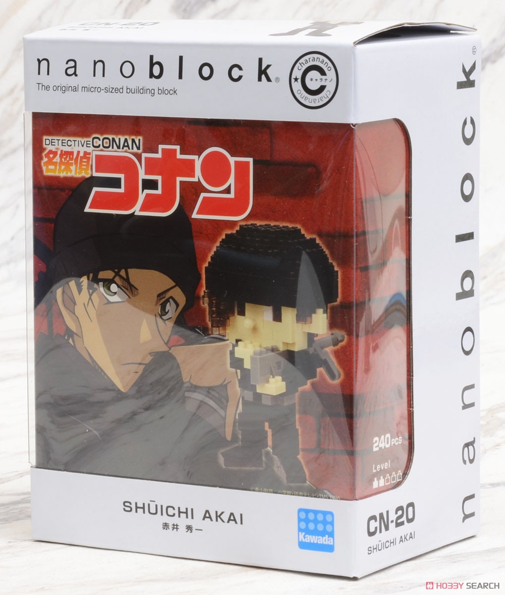 nanoblock キャラナノ 赤井 秀一 (ブロック) パッケージ1
