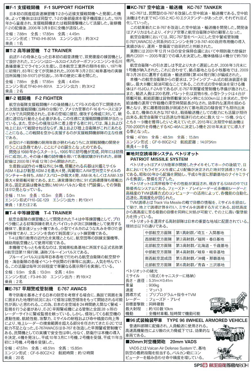 航空自衛隊基地 (プラモデル) 解説1