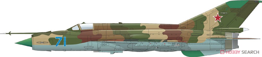 MiG-21MF スーパー44 (プラモデル) 塗装2