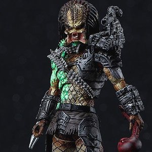 Predator 1/18 Action Figure Jungle Hunter Battle Damage (Completed)