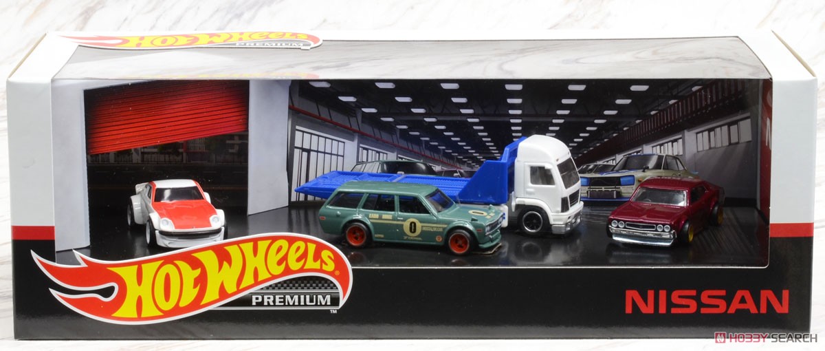 Hot Wheels Premium collector set Assort -Nissan Garage (Toy) Package1