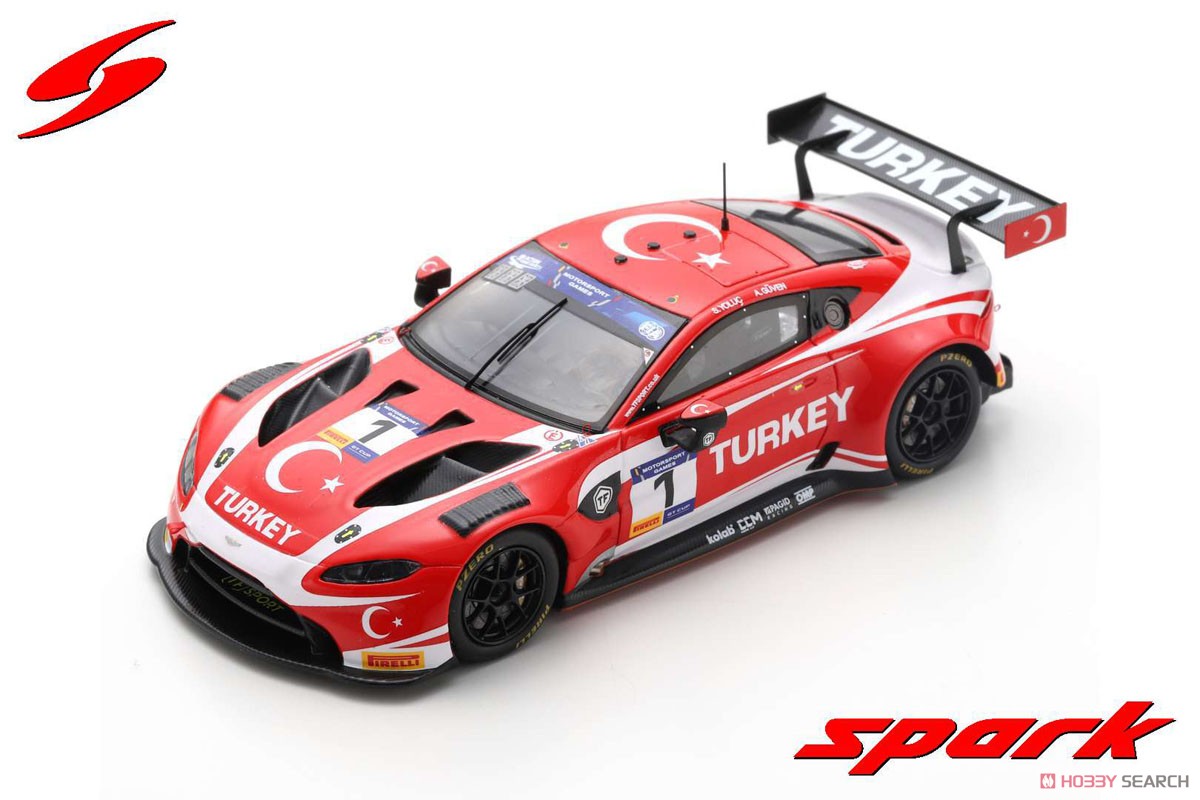 Team Turkey - Aston Martin Vantage GT3 No.1 FIA Motorsport Games GT Cup Vallelunga 2019 (ミニカー) 商品画像1