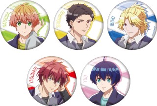 number24 Character Badge Collection 5 Character Ver. (Set of 5