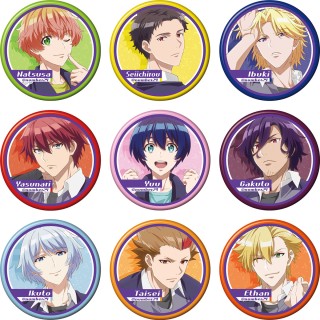 number24 Character Badge Collection 9 Character Ver. (Set of 9