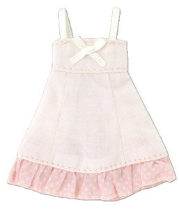 Petit Dot * Camisole One-piece Dress (Milky Pink) (Fashion Doll)